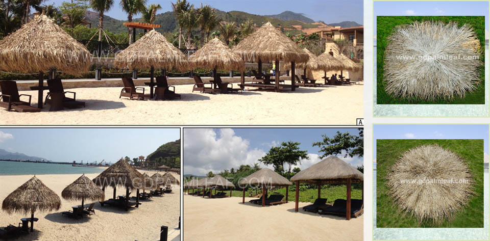 葵披|毛草伞|沙滩茅草亭|编结打结葵披 葵披|毛草伞|沙滩茅草亭|编结打结葵披